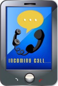 Conversations with Telephone Marketers - Carla Anne Coroy - cell phone incoming call